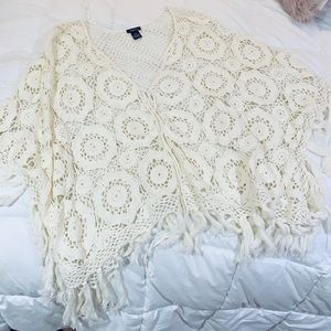 Boho RUE 21 poncho